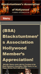 Mobile Screenshot of blackstuntmensassociation.com